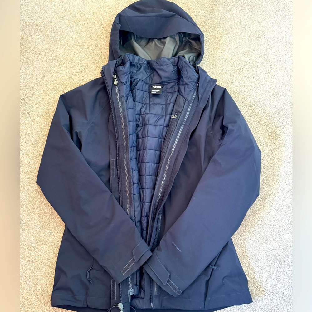 Women’s North Face Jacket - Thermoball Eco Triclimate size M